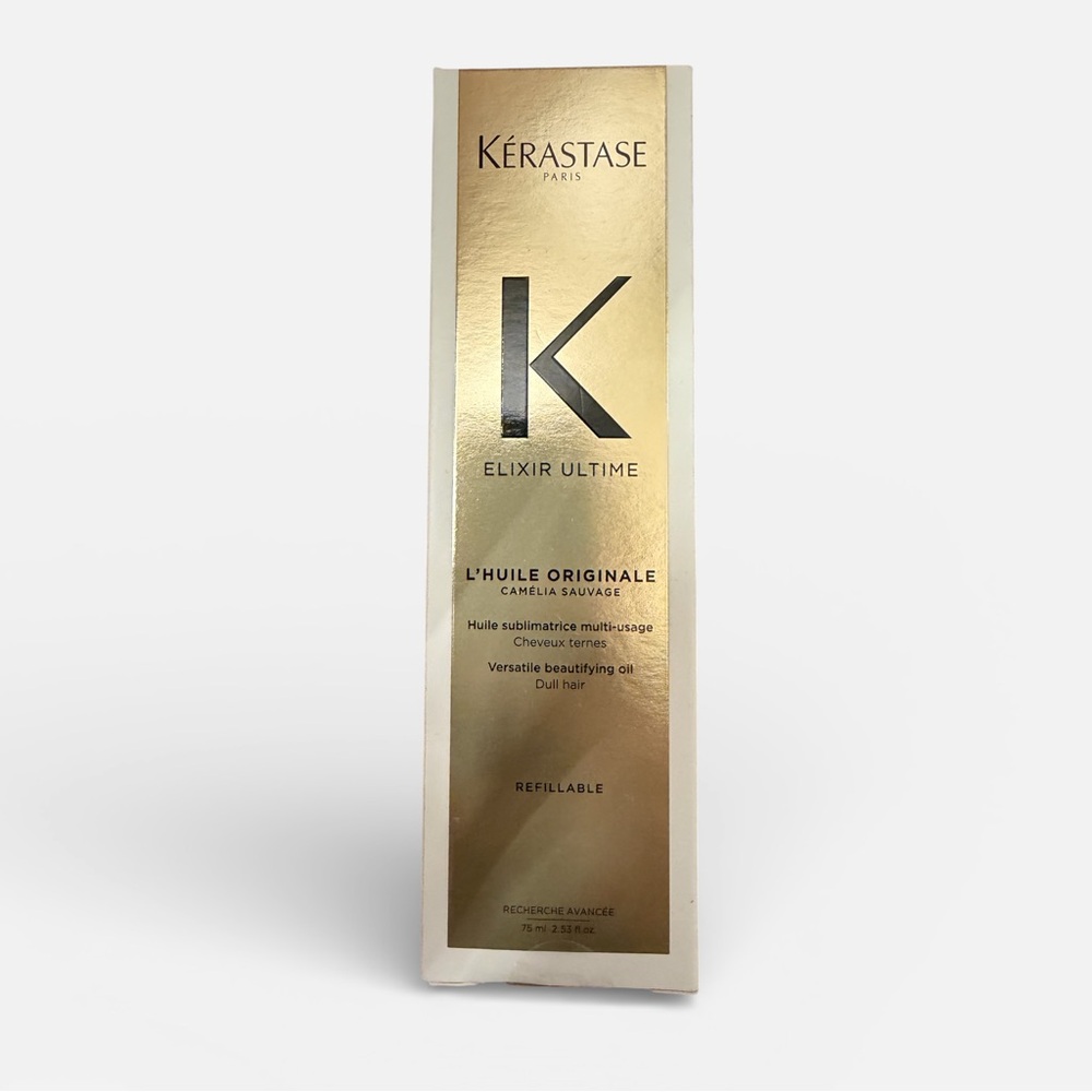 Kérastase Elixir Ultime L’Huile Originale 75ml Refillable Hair Oil NIB